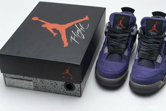 Cheap EP Air x Purple Travis Scott Retro 4 AJ4-766302 Jordan AJ4-766302 0524